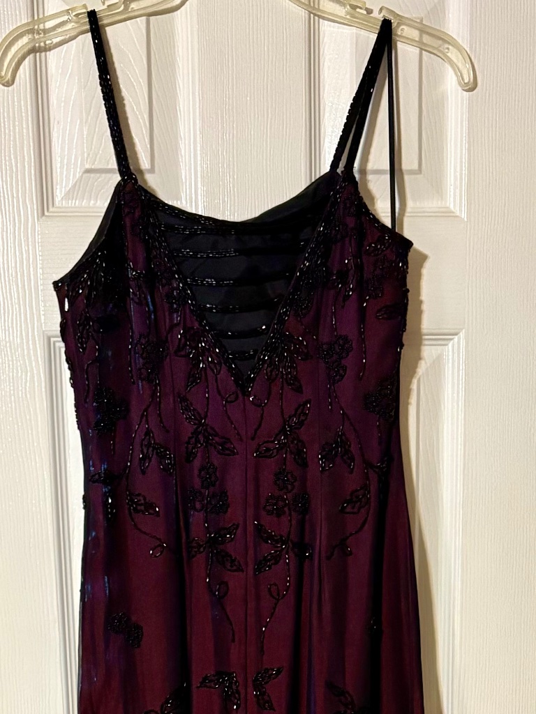 Vintage Formal Beaded Dress